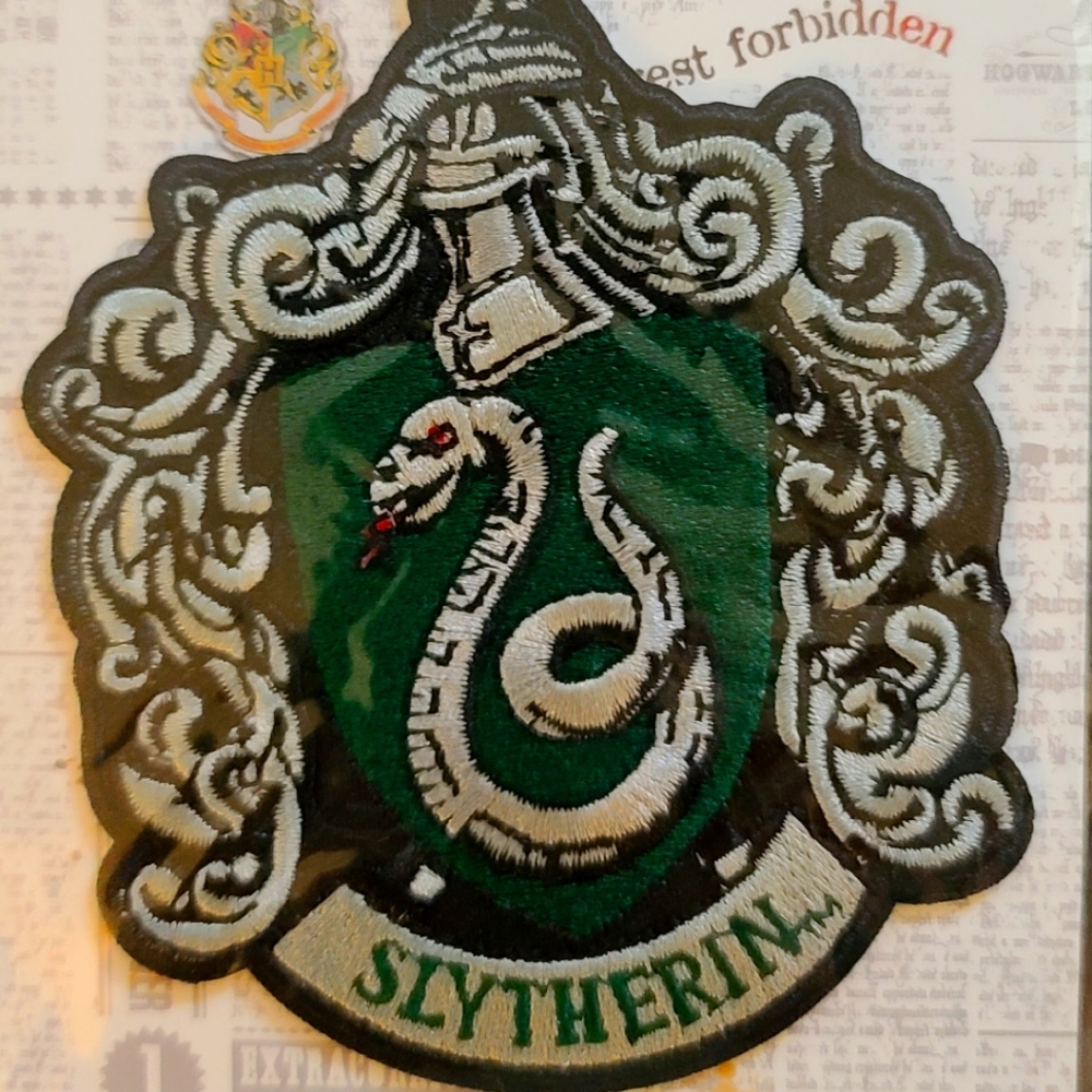 Harry Potter, Slytherin house patch🐍NWT